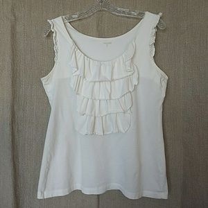 Ruffled tank